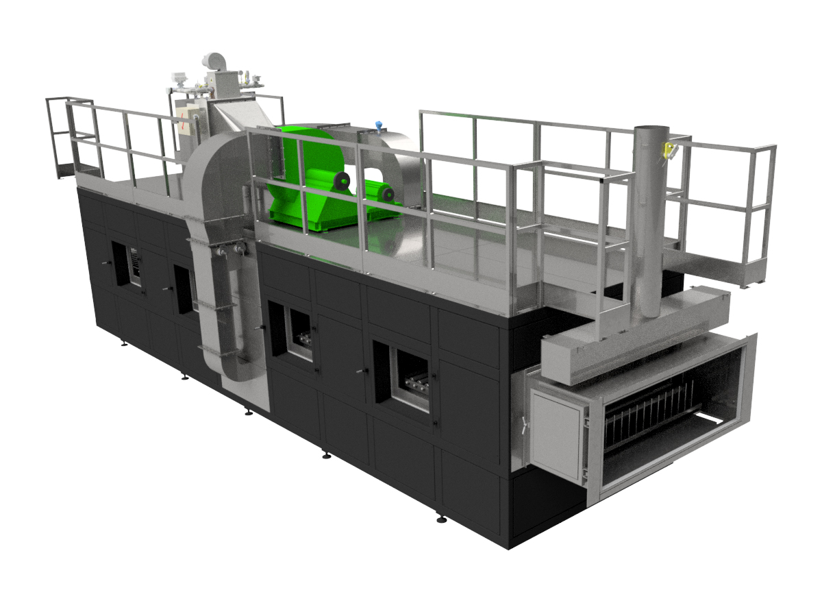 7 Section Oven